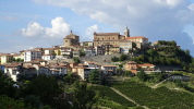 Weinort im Piemont