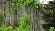 Basaltsäulen bei Scheibenberg